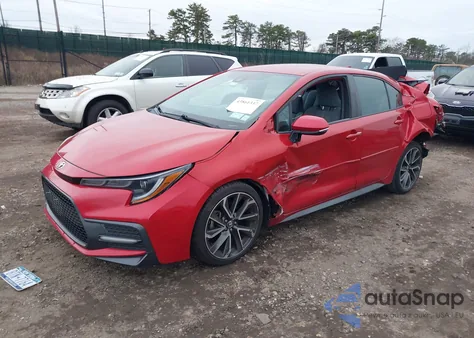2020 Toyota Corolla Se from USA, damaged, VIN 5YFS4RCE6LP002290